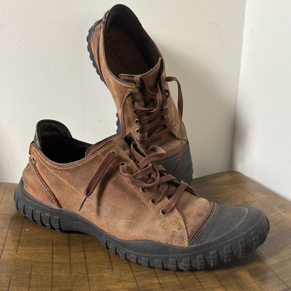 Cole Haan Brown Leather Casual Comfort Shoes Men's 11M Walking Outdoor